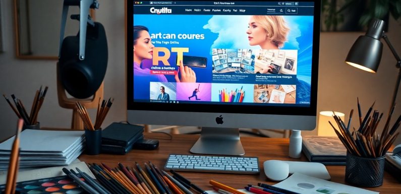 Dove trovare corsi d'arte gratuiti online per principianti