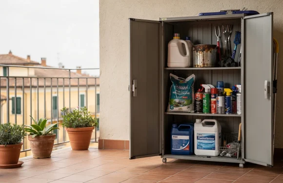 Cinque oggetti comuni che rendono l’armadio da esterno un deposito a rischio